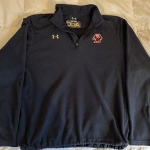 Size M- Boston College Fleece Quarter Zip
